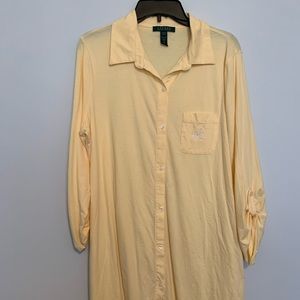 Ralph Lauren pajama shirt